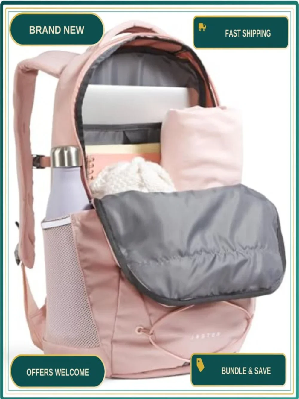 Women's Laptop Backpack with Padded Sleeve, Water-Repellent, Commuter Travel